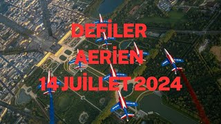 Retour sur le défilé Aerien du 14 juillet 2024 [upl. by Ahtelahs]