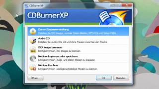 Programmvorstellung  CDBurnerXP [upl. by Duval]