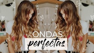 CÓMO LOGRAR ONDAS PERFECTAS EN 5 PASOS [upl. by Zizaludba]