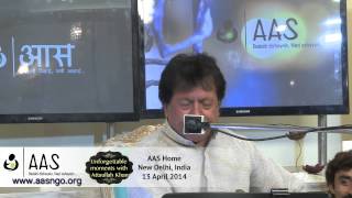 AAS ki ek shaam with Attaullah Khan [upl. by Eitsyrc]