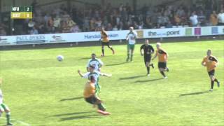 North Ferriby United vs Boston United Highlights [upl. by Ahsercel983]