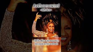 quotLA VIDA ES UN CARNAVALquot Celia Cruz alex 2024 alexis shortsfeed musica celiacruz [upl. by Neryt]