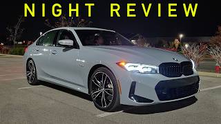 NIGHT REVIEW  Does the REFRESHED BMW 3Series Shine Brighter than Ever [upl. by Yllib334]