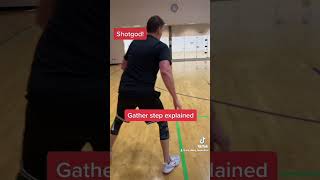 Gather step explained basketball nba shooter shotgod [upl. by Diet]