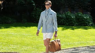 Dunhill Menswear  SpringSummer 2025  Milan Fashion Week [upl. by Anderer]