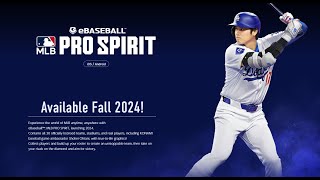 eBaseball MLB PRO SPIRIT  KONAMI [upl. by Kimberly]