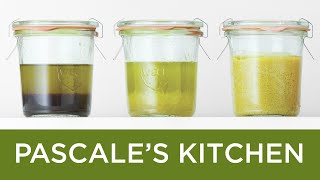 How to Make Vinaigrette  4 easy recipes from Pascale’s Kitchen [upl. by Warrenne]