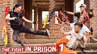 VTL Nerf War Guards SEAL Girls amp Warriors Nerf Guns Fight Criminal Mask Unstable Prison Episode 1 [upl. by Conan]