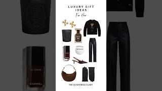 Luxe gifts for that bougie friend 🖤 giftguide christmasgifts christmasgiftguide giftsforher [upl. by Chuu]