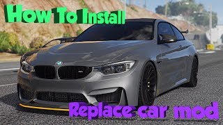 How to Install 200 Car Replace Pack 2020 GTA 5 MODS [upl. by Eeladnerb301]