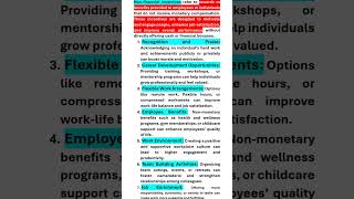 Non Financial incentives  Non Monetary incentives Types of Non financial incentives Class 12th [upl. by Bogey]