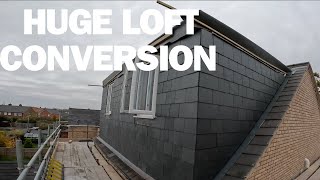 HUGE DORMER LOFT CONVERSION [upl. by Ahsirat915]