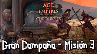 LA REVUELTA JÓNICA  Age of Empires II Chronicles  Gran Campaña Misión 3 [upl. by Penelopa]