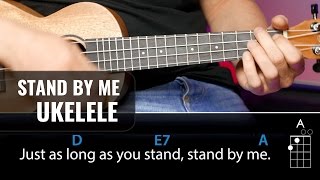 Stand By Me Ukelele Acordes Ukulele [upl. by Anestassia]