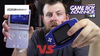 Gameboy Advance Vs Gameboy Advance Sp [upl. by Oiromed]