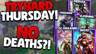 I TRIED NOT TO DIE A SINGLE TIME IN AN HOUR LONG VIDEO Tryhard Thursday [upl. by Kathy]