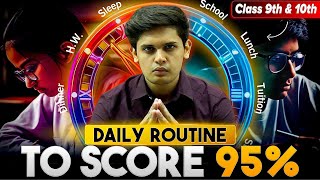 Daily Routine to Score 95 in Class 9th 10th🔥 Time Management Prashant Kirad [upl. by Autum]