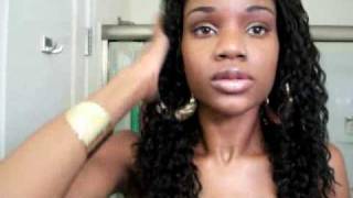 TutorialReview on ITS A WIG CAREFREE Half Wig [upl. by Hendry]