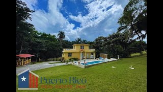 Enchanting Retreat in Rincon PR  Main House amp Casita with Saltwater Pool [upl. by Liane]