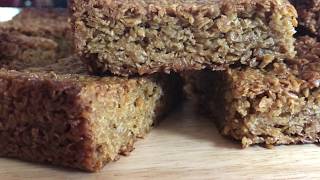 Old Fashioned Flapjacks  One Handed Baker [upl. by Fatma]