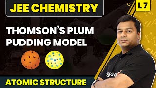 Thomsons Plum Pudding Model  Atomic Structure  L7  JEE Chemistry [upl. by Teteak98]