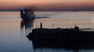 LLEGADA del barco SILVIA ANA de BUQUEBUS a Colonia desde el ELADIA ISABEL TURISMO URUGUAY [upl. by Gallenz67]