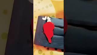 I love you Slider card tutorial  Heart slider card making valentine day card making idea ❤️ [upl. by Merrilee]