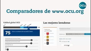 Cómo hacemos los comparadores de OCU [upl. by Jasik]