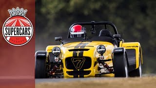 Insanely fast Caterham Seven 620R FOS hillclimb [upl. by Notlew]