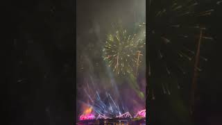 bangkok fireworks show travel story shorts youtubeshorts travelvlog vlog [upl. by Norehc213]