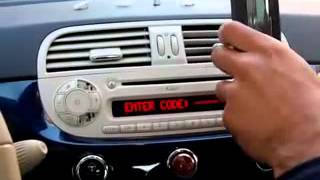 Autoradio Fiat 500 [upl. by Oirretna]