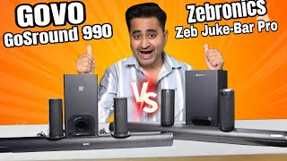 Best SoundBar Under 12000  GOVO GoSround 990 Dolby Vs Zebronics Zeb Juke Bar Pro [upl. by Hanny]