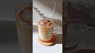 Hazelnut coffee latte🤎 cafelatte hazelnut icedcoffee aestheticvideos homecafe shortviral [upl. by Zysk]