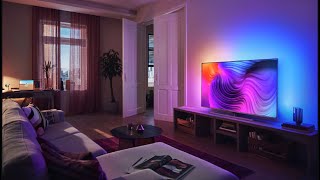 New Philips PUS8818 4K Ambilight TV 2023 [upl. by Ynnatirb793]