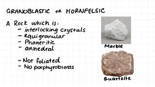 116 Metamorphic Rock Classification Terms [upl. by Ydnar]