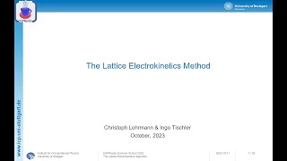 The lattice electrokinetics method [upl. by Kahlil]