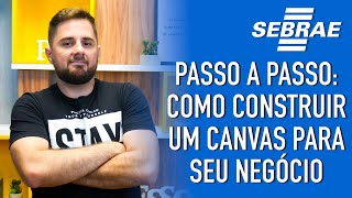 CANVAS como fazer seu modelo de negócio  SEBRAE [upl. by Ephraim636]