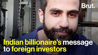 Indian billionaires message to foreign investors [upl. by Wsan]