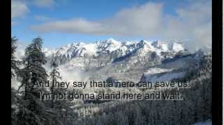 Nickelback  Hero with Lyrics HD [upl. by Alpert]