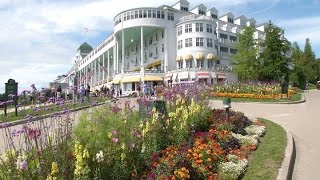 Sightseeing in Northern Michigan Mackinac Islands Grand Hotel  9amp10 News [upl. by Magulac]