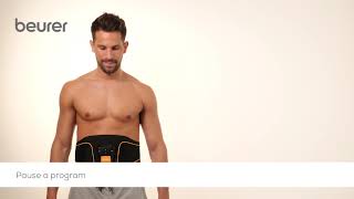 Quick Start Video for the EM 37 abdominal toning belt from Beurer [upl. by Dosh]