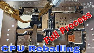 CPU Reballing Full Process  CPU Reballing Full Course  CPU Reballing Tricks [upl. by Jowett]