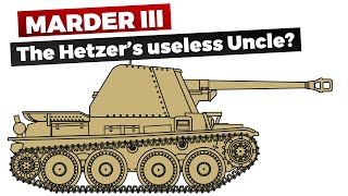 The Hetzers Useless Uncle  Marder III Ausf H [upl. by Weisbrodt]