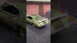 Washing an Abandoned Oldsmobile 1969 asmr cleaning diecast [upl. by Qidas]