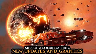 Sins Of A Solar Empire 2  New UPDATE amp GRAPHICS  Space Strategy 4X Gameplay [upl. by Ottillia]