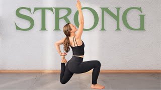 30 Min Strong Creative Vinyasa Yoga Flow Intermediate [upl. by Morton294]