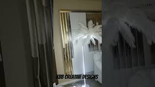 DIY Ostrich feather lamp [upl. by Cowles]