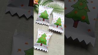 DIY Christmas Tree Candy christmas christmastree christmasdecor shorts drawing chocolate diy [upl. by Ytomit]