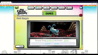 The Electric Company Gameplay  Great Escapes G The Gloppy Grape Joke [upl. by Petronille]