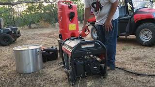 Review my Gas can  Scepter FDMG141 14 Gallon FloNGo Duramax Fuel Caddy [upl. by Anazraf]